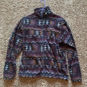 Columbia fleece zip up